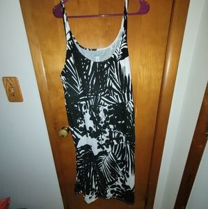 Old Navy Palm Print Maternity Dress